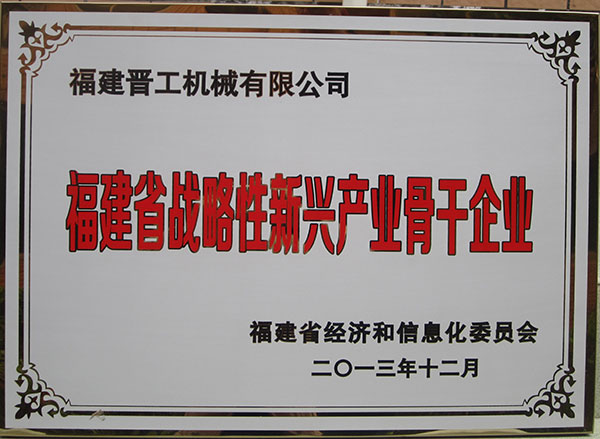 福建省戰略性新興產(chǎn)業(yè)骨干企業(yè)
